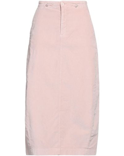 European Culture Midi Skirt - Pink
