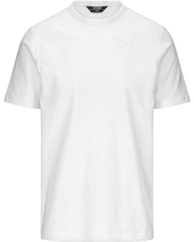K-Way T-shirts - Weiß