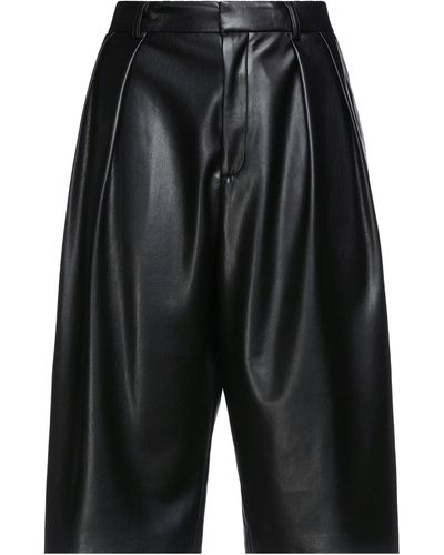 Jucca Cropped Trousers - Black