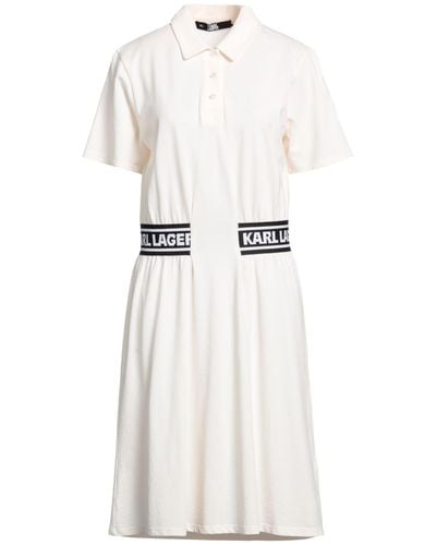Karl Lagerfeld Mini Dress - White