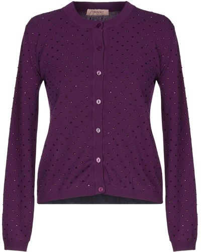 Twin Set Cardigan - Purple