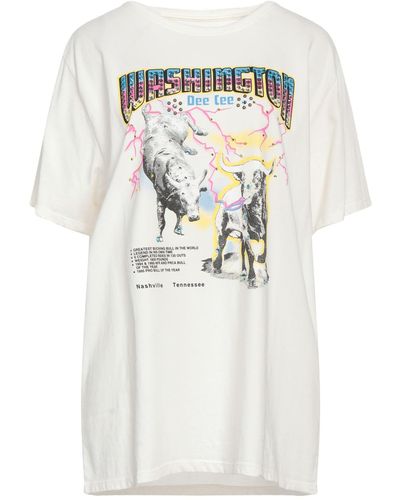 Washington DEE-CEE U.S.A. T-shirt - Bianco
