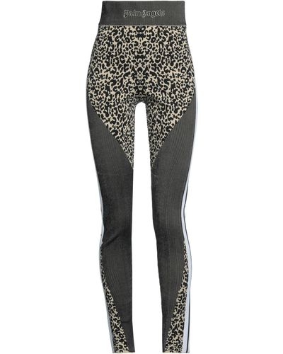 Leopard-print leggings in multicoloured - Palm Angels