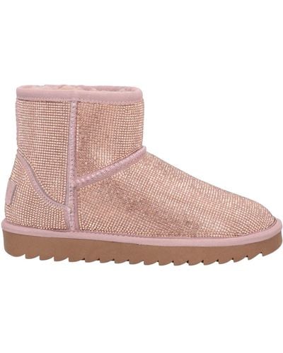 Colors Of California Ankle Boots - Pink