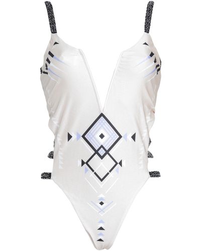 ME FUI One-piece Swimsuit - White