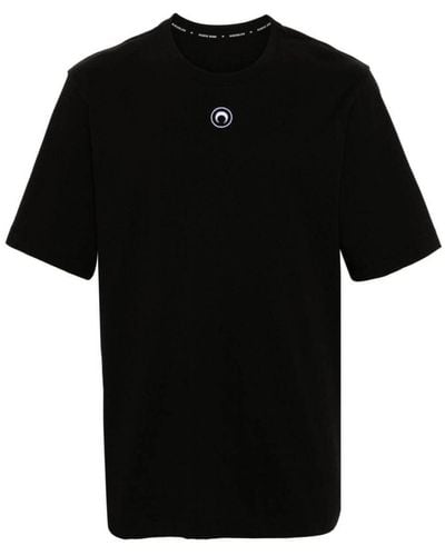 Marine Serre Camiseta - Negro