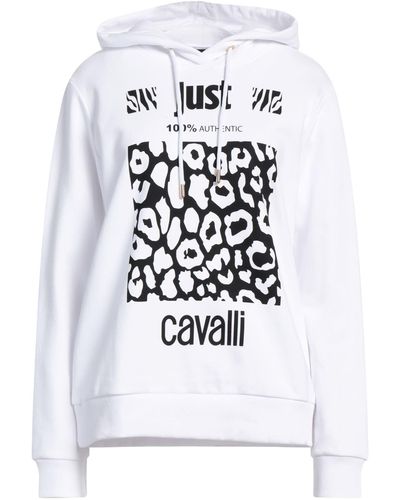 Just Cavalli Sweatshirt - Weiß