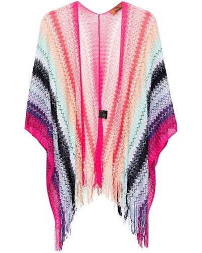 Missoni Cape - Pink