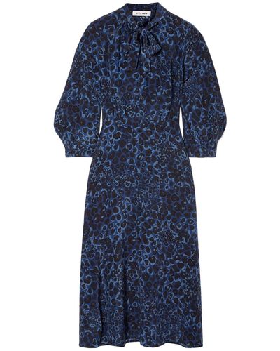 Cefinn Midi Dress - Blue