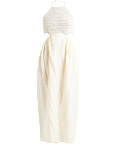 Magda Butrym Midi Dress - White