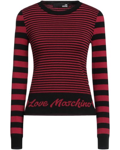 Love Moschino Pullover - Rojo
