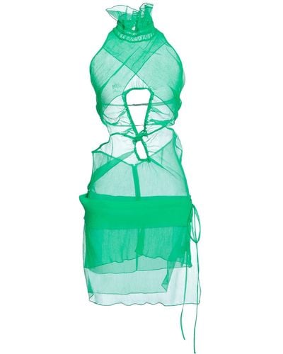 Supriya Lele Mini Dress - Green