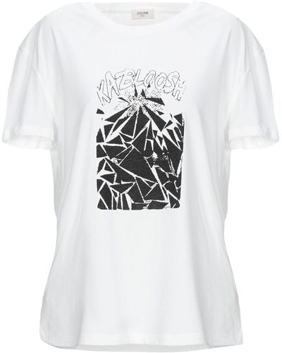 Celine T-shirts - Weiß