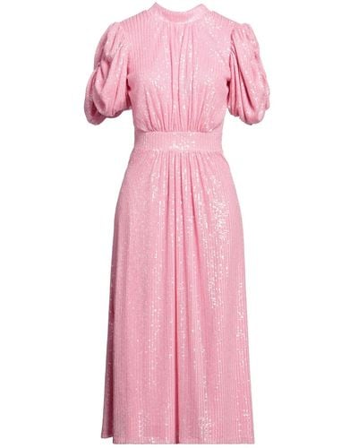 ROTATE BIRGER CHRISTENSEN Midi Dress - Pink
