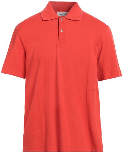 Lanvin Polo Shirt - Red