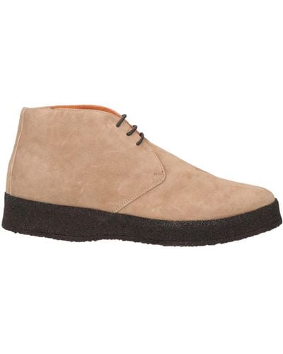 Andrea Ventura Firenze Ankle Boots - Natural