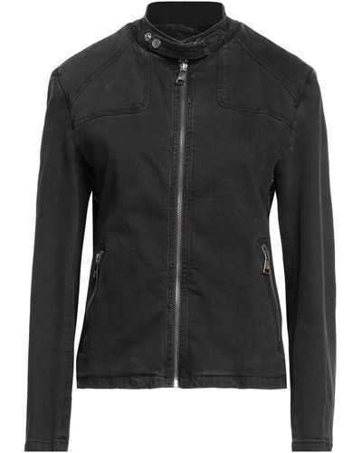 Karl Lagerfeld Jeansjacke/-mantel - Schwarz