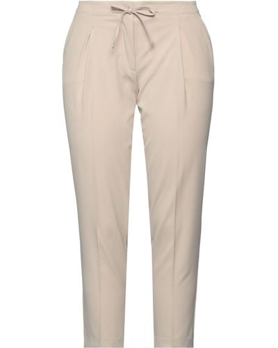 Massimo Rebecchi Cropped Trousers - Natural