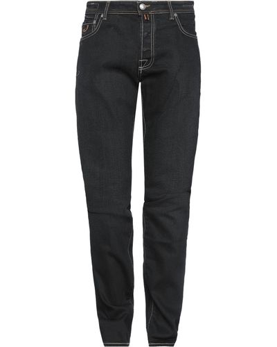 Jacob Coh?n Jeans Cotton, Polyurethane - Black