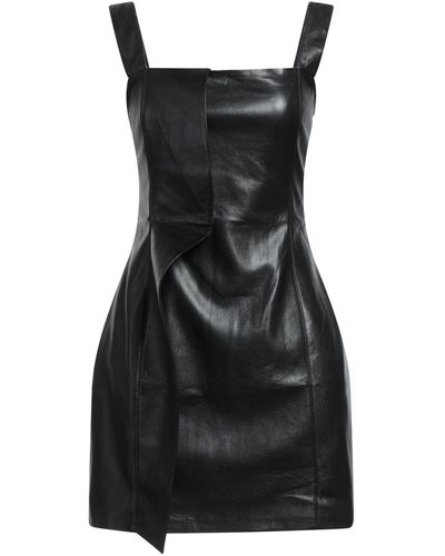 Nanushka Short Dress - Black