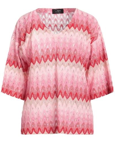 Clips Pullover - Rose
