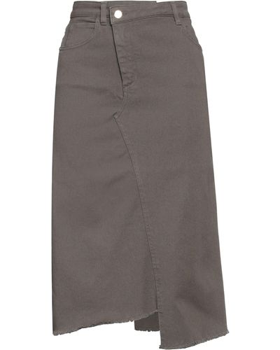 Kaos Denim Skirt - Grey