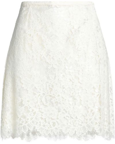 Ermanno Scervino Mini Skirt - White