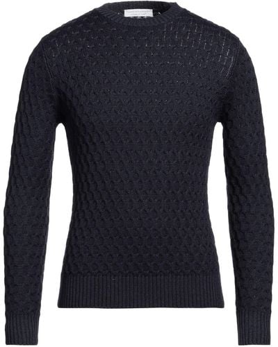 FILIPPO DE LAURENTIIS Sweater Merino Wool - Blue