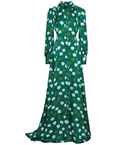 Carolina Herrera Long Dress - Green