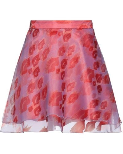 Elisabetta Franchi Mini Skirt - Red