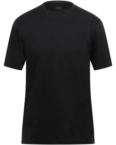 Zegna T-shirts - Schwarz
