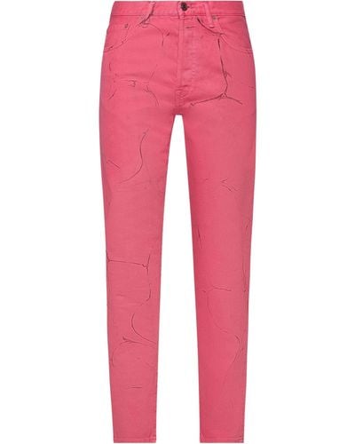 Acne Studios Pantaloni Jeans - Rosa
