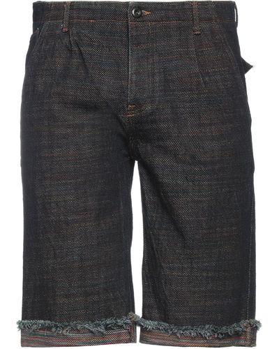 Novemb3r Denim Shorts - Grey