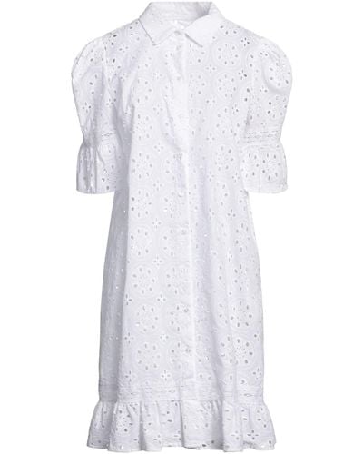 Lafty Lie Mini Dress - White