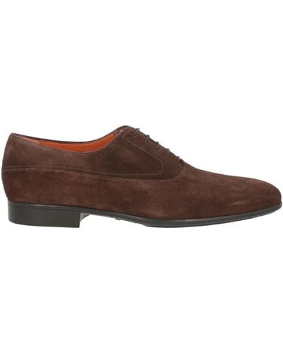 Santoni Chaussures à lacets - Marron