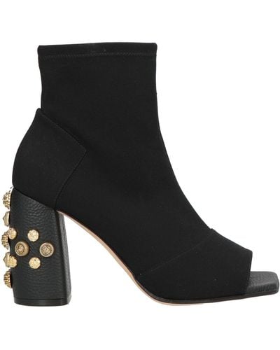 Grey Mer Ankle Boots - Black