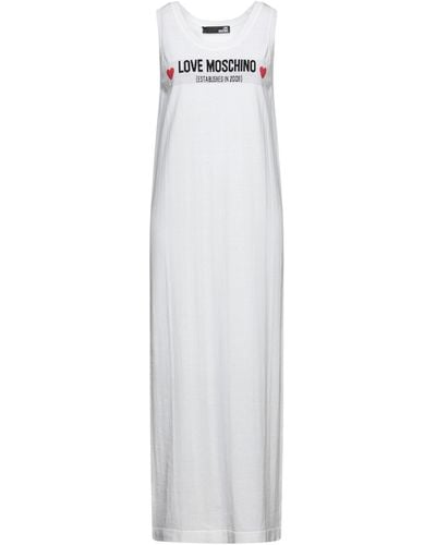 Love Moschino Maxi Dress - White
