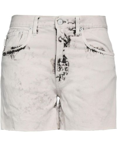 People Denim Shorts - Grey