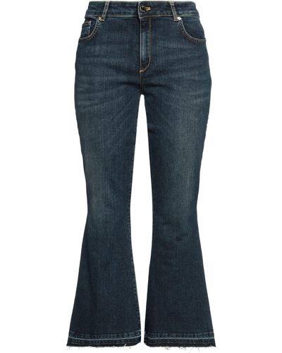 Vicolo Jeans straight con bottoni gioiello multicolor