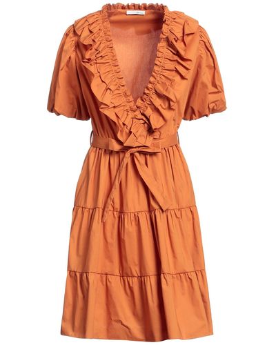 Relish Vestito Corto - Arancione