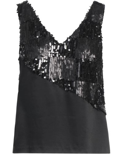 Grifoni Top Viscose, Polyester - Black