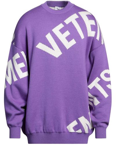 Vetements Sweater - Purple