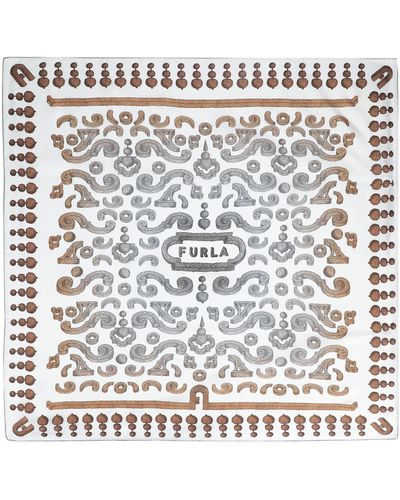 Furla Scarf - White