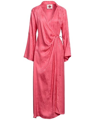 Art Dealer Midi Dress - Pink