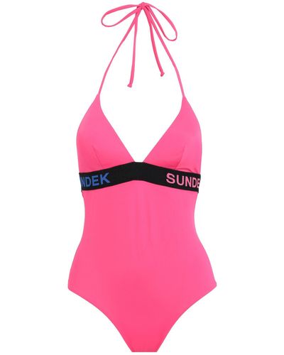 Sundek One-piece Swimsuit - Pink