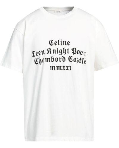 Celine T-Shirt Cotton - White