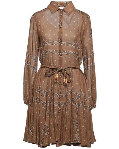 Bazar Deluxe Mini Dress - Brown