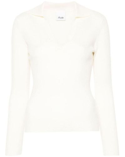 Allude Pullover - Weiß