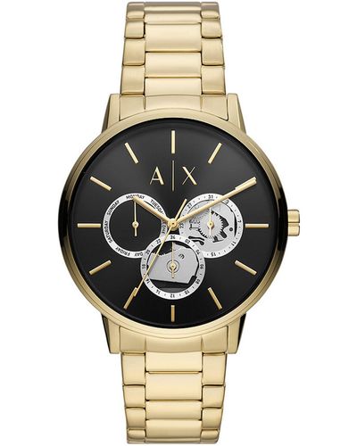 Armani Exchange Ax Cayde Watch - Metallic