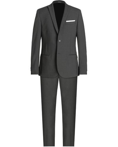 Grey Daniele Alessandrini Suit - Gray